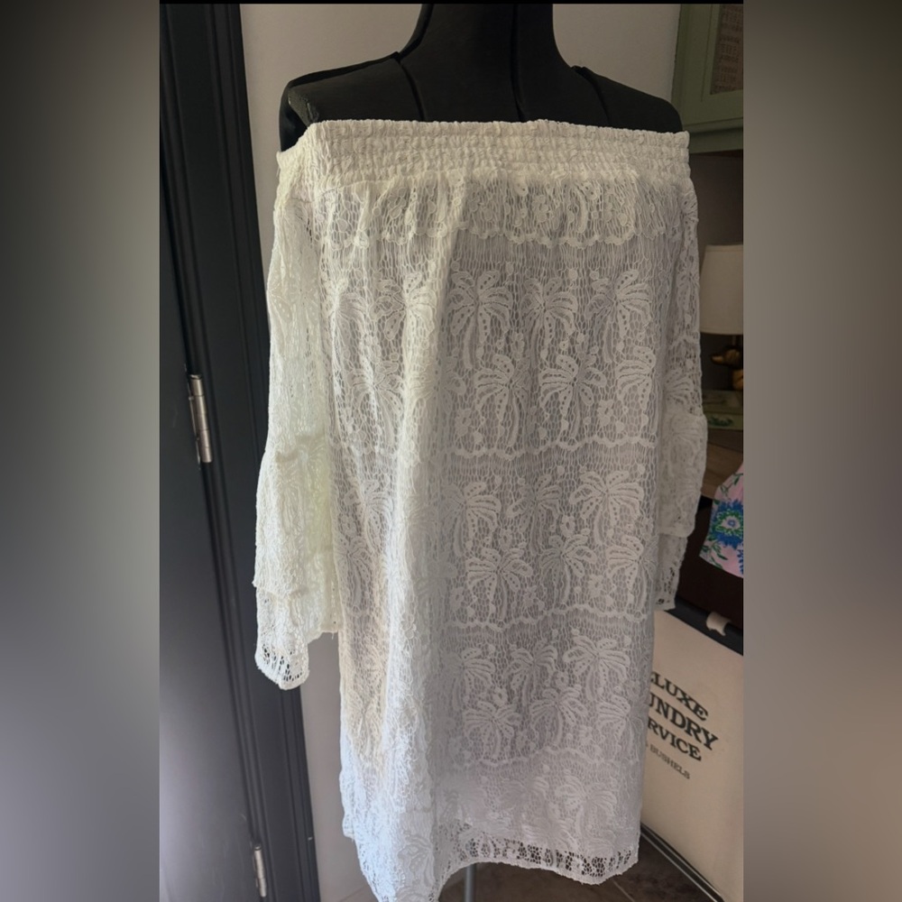 Lily Pulitzer White Dress Size M